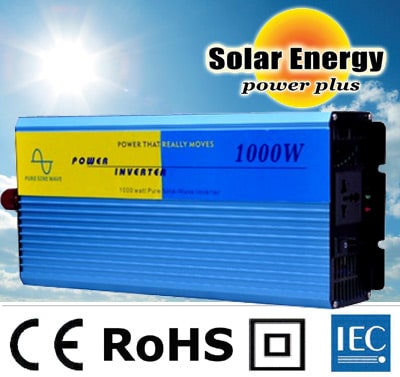 Inverter Καθαρού Ημιτόνου 1000Watt/12v