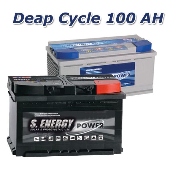 Μπαταρία S. Energy 100Ah, C-100/12V AGM