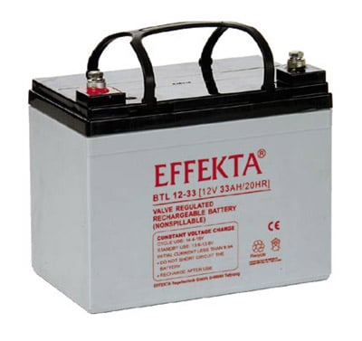 Μπαταρία φωτοβολταικών κλειστού τύπου Effekta-BTL33 12V