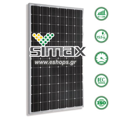 Φωτοβολταϊκό πλαίσιο-πάνελ Simax 195watt-200watt/ 24v