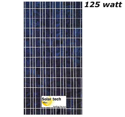 Solartech P-125wp