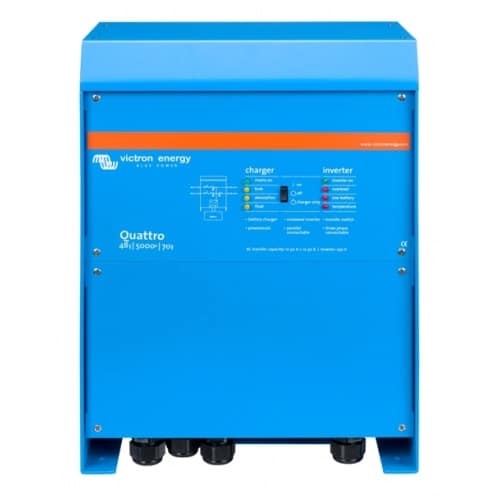 Victron Energy Quattro 48/8000/110-100/100  - Inverter Καθαρού Ημιτόνου για Φωτοβολταϊκά