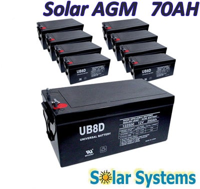 Battery AGM 12-70