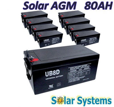 Battery AGM  80-12