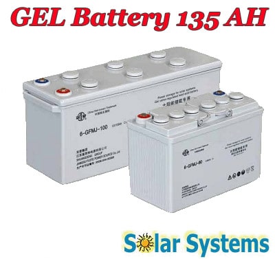 Battery Gel 135AH (Ασιατικών αγορών)