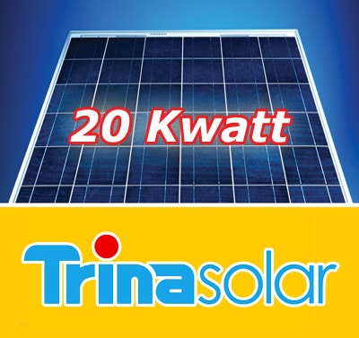 20kw Φωτοβολταικά πάρκα με Trina Solar 230 watt
