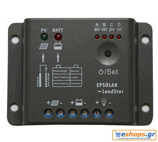 LS0512R PWM ΡΥΘΜΙΣΤΗΣ ΦΟΡΤΙΣΗΣ EPSOLAR 5Α 12V