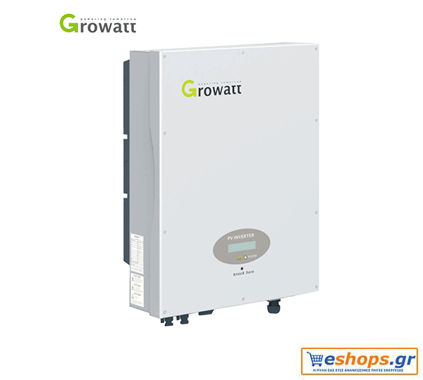 Inverter Δικτύου Growatt 5000UE 5200W 400V 2MPPT