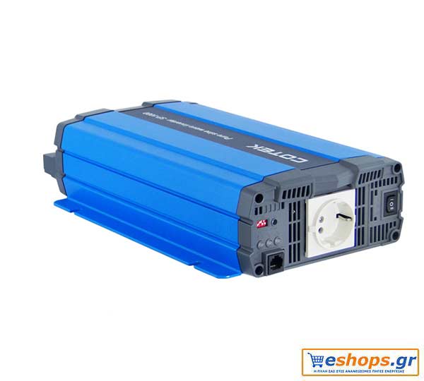 Inverter Καθαρού Ημιτόνου Cotek SP1000-224 SP 1000W 24V
